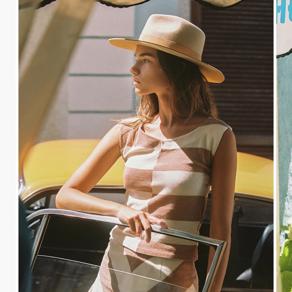 Lack of Color Fedora Hat - The Mirage NEW